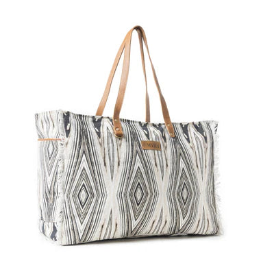 Tribal Spirit Adventure Weekender Bag - Durable Canvas Travel Duffel for Women & Men | Perfect for Weekend Getaways, Gym, Beach & Camping Trips