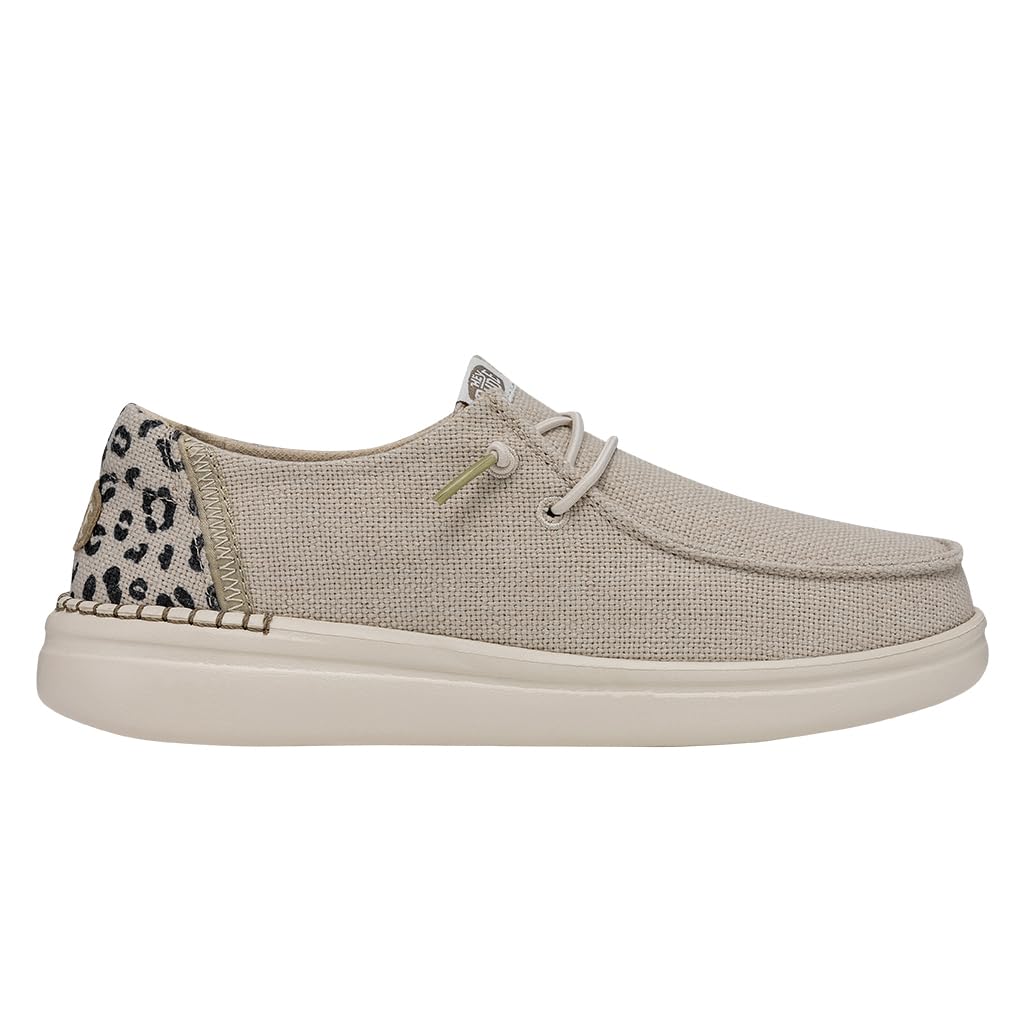 Hey Dude Women's Wendy Rise Slip-On Loafers - Comfortable & Lightweight Casual Shoes for Women - Perfect for Walking, Travel & Everyday Wear