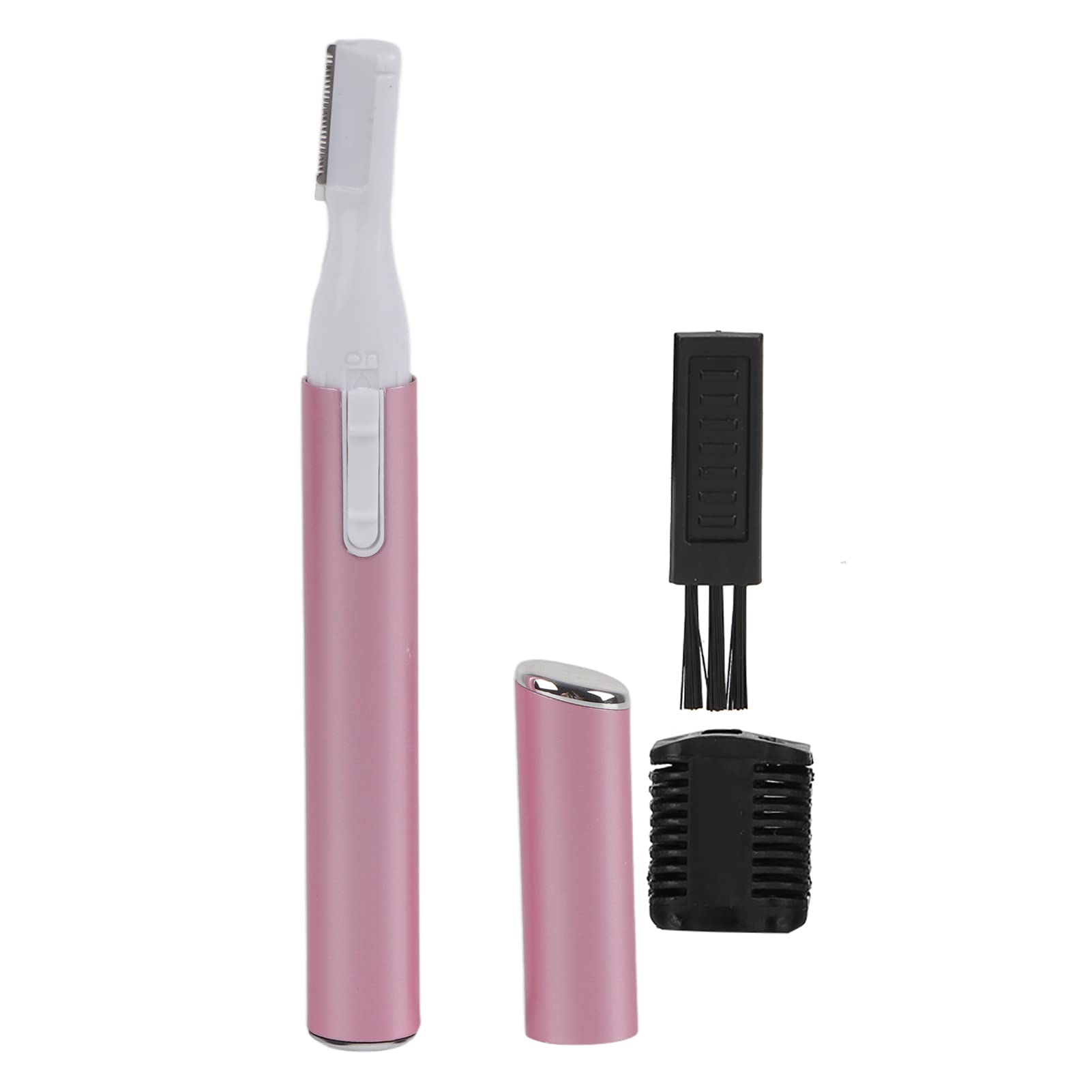 Electric Eyebrow Trimmer for Women - Painless Facial Hair Removal Tool for Eyebrows, Neckline, Nose & Ears | Portable Rechargeable Eyebrow Shaver | Perfect for Travel, Home Use & Quick Grooming