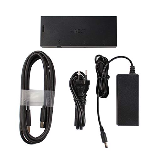 WOVELOT DN 3.0 Kinect Adapter for Xbox One & Kinect 2.0 - European Plug USB AC Power Adapter with USB 3.0 Fast Charging | Compatible with Xbox One S/X Gaming Setup & VR Accessories