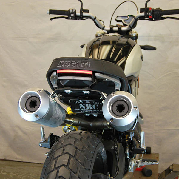Ducati Scrambler 1100 Fender Eliminator Kit for 2018-2023 Models | Rear Fender Delete & License Plate Relocator | Motorcycle Customization & Street Legal Upgrade