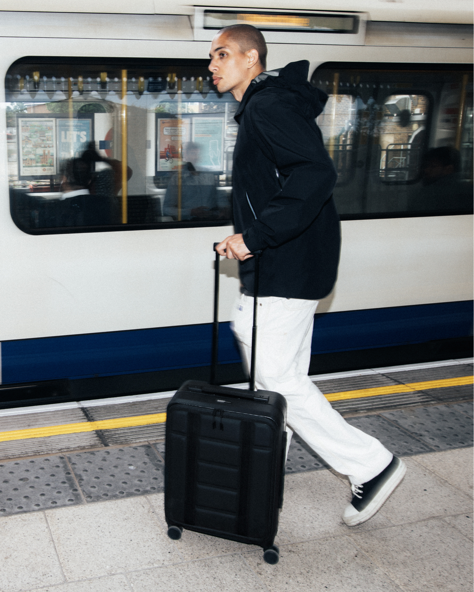 DB Journey Ramverk Pro Front Access Carry-On Luggage - Lightweight & Durable Suitcase for Travel, Business Trips & Weekend Getaways