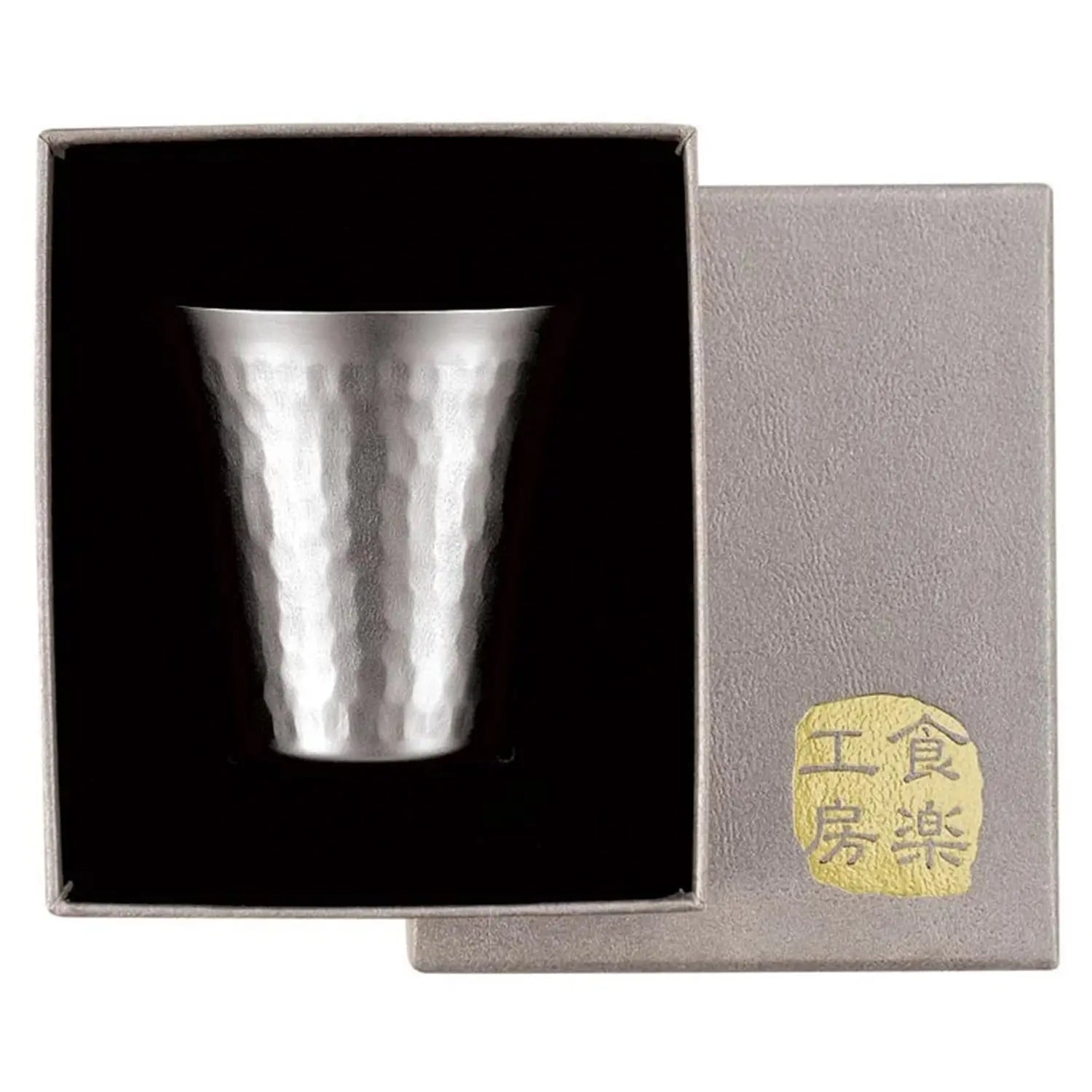 Asahi Kasumi 65ml Titanium Cold Sake Cup - Japanese Style Drinking Vessel for Sake, Whiskey & Cocktails - Perfect for Home Bars, Gifts & Japanese Cuisine Dining