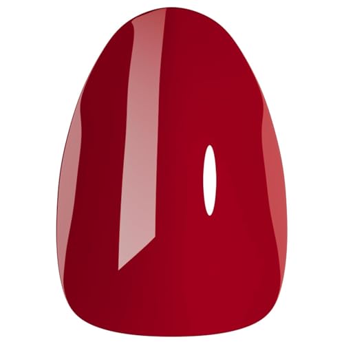 oval wine red