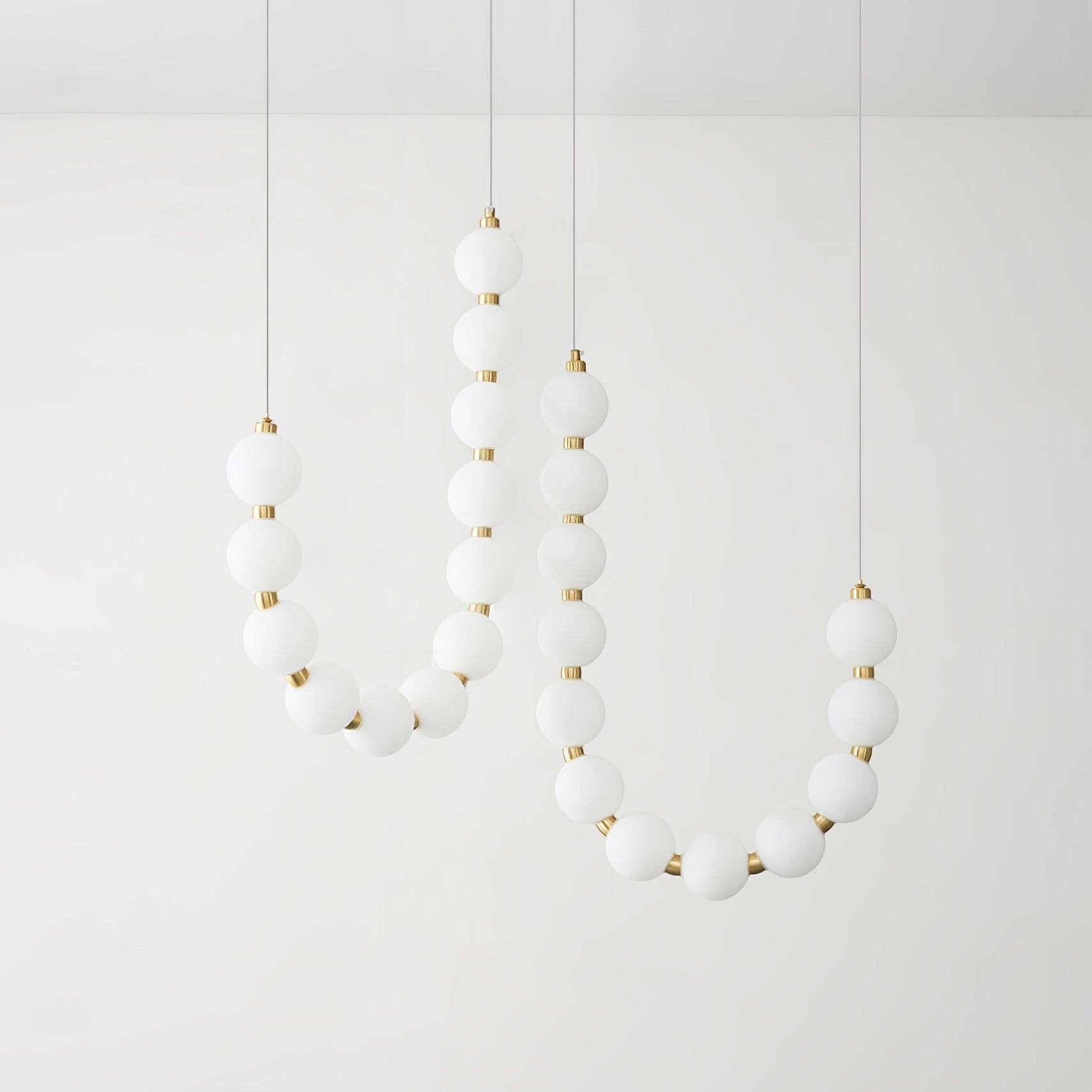 Elegant Glass Pearl Chandelier Necklace for Women - Perfect for Weddings, Parties & Evening Events | Handmade Jewelry Gift for Her