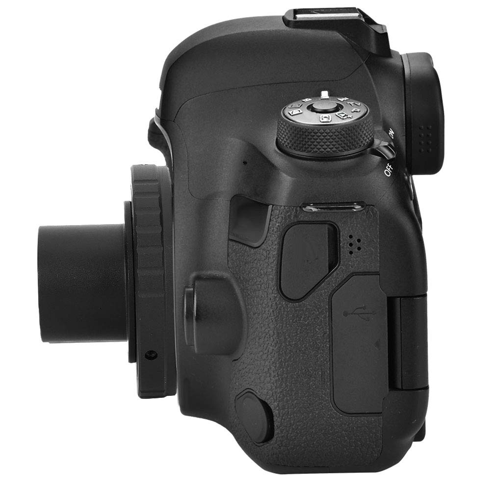 M42 to 1.25 Inch Telescope Camera Adapter - T-Mount Lens Adapter for Canon 5D Mark II, 50D, 60D, 40D, 350D, 400D, 500D, 550D, 600D, 1D - Perfect for Astrophotography & DSLR Telescope Photography