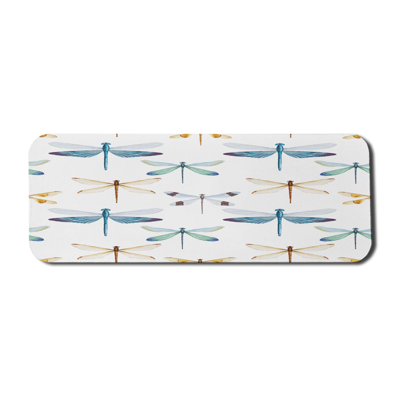 Ambesonne Dragonfly Computer Mouse Pad - Non-Slip Rubber Gaming Mousepad (31