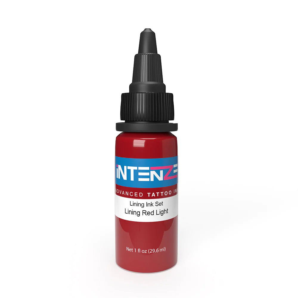 Lining Red Light Tattoo Ink - Intenze Color Lining Series - 1oz Bottle for Professional Tattoo Artists & Body Art