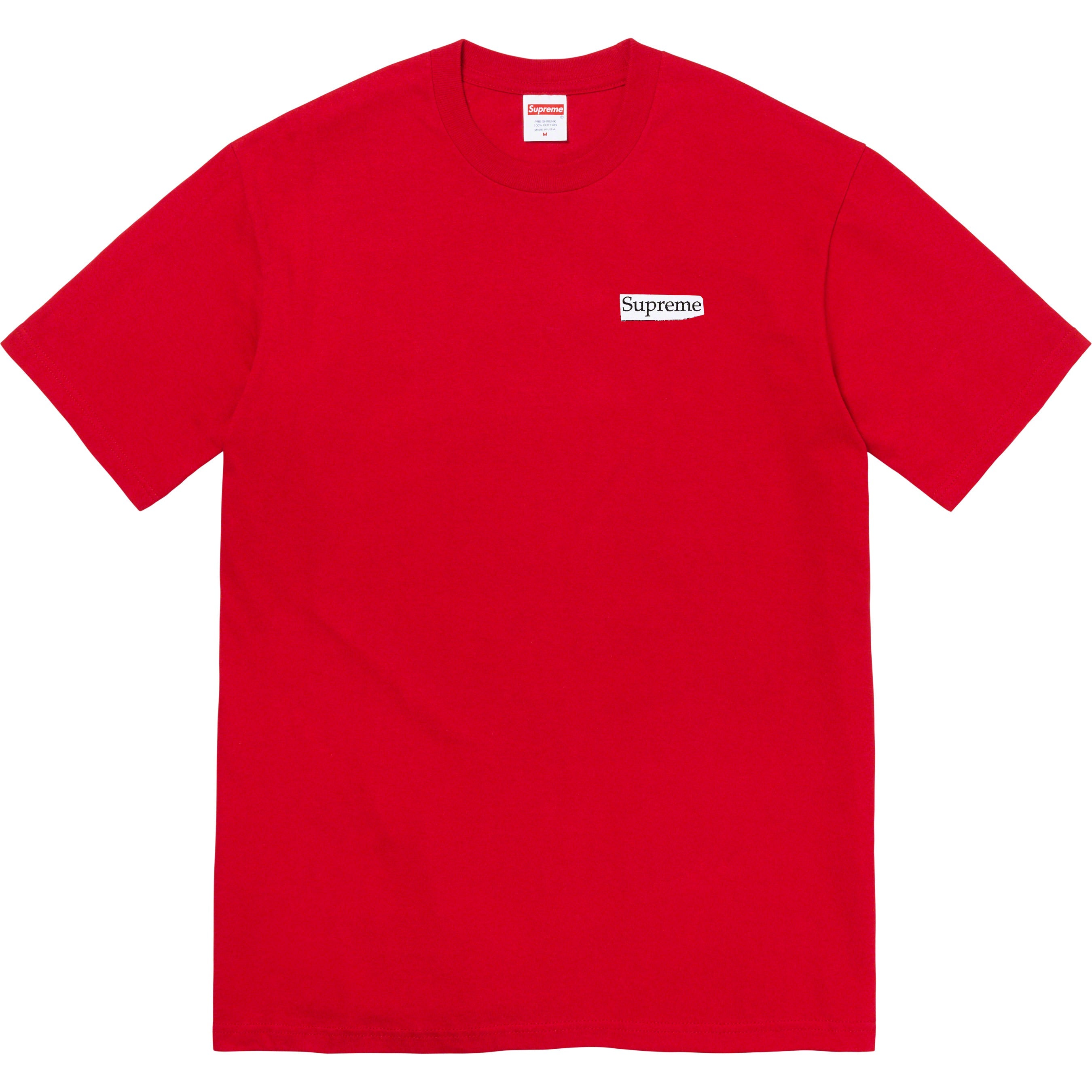 Supreme Blowfish Graphic T-Shirt - Red | Streetwear Fashion for Men & Women | Perfect for Casual Wear, Outfits & Street Style