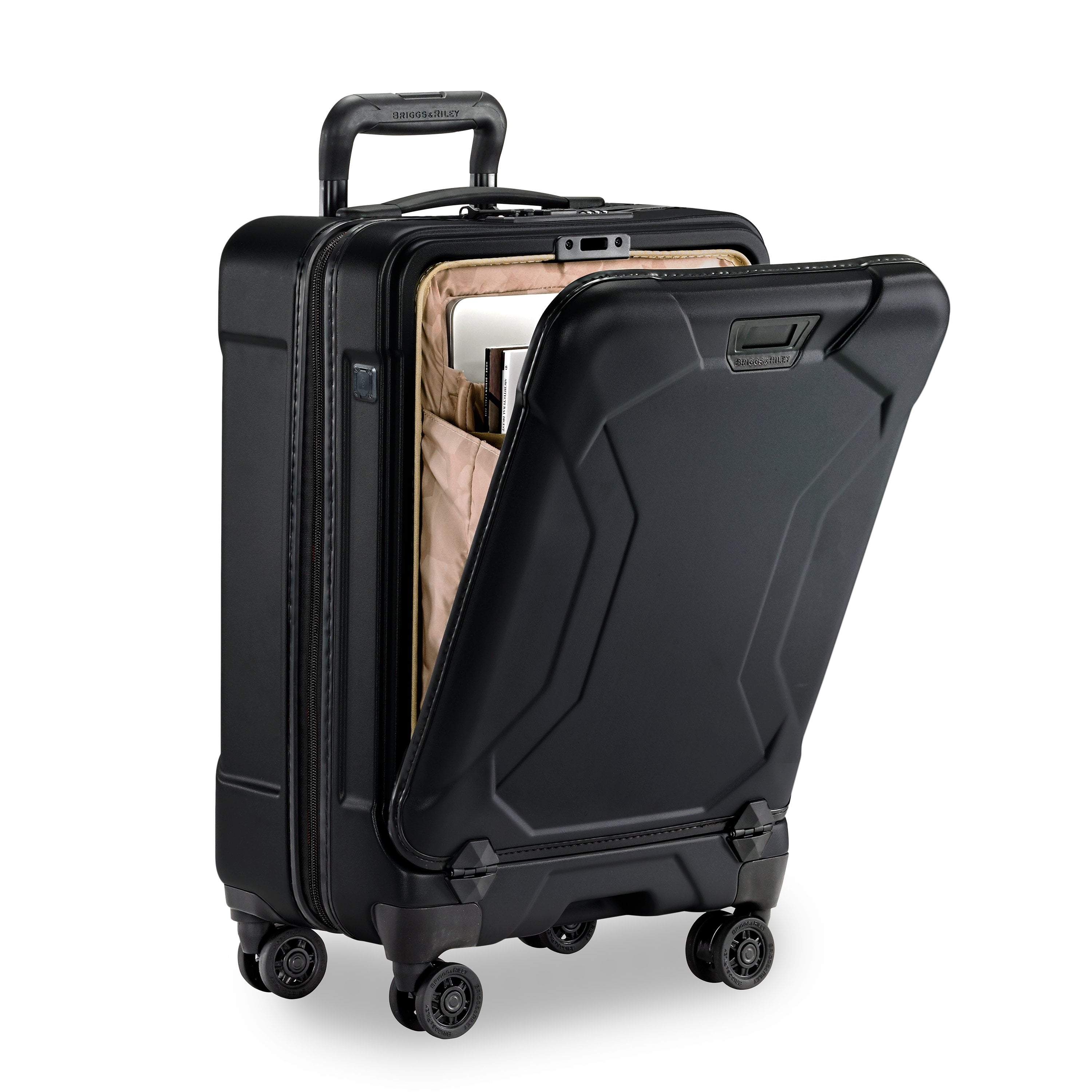 Briggs & Riley Torq Domestic Carry On Spinner Luggage - Lightweight Expandable Suitcase for Business Travel & Weekend Getaways | TSA Approved, Durable Spinner Wheels