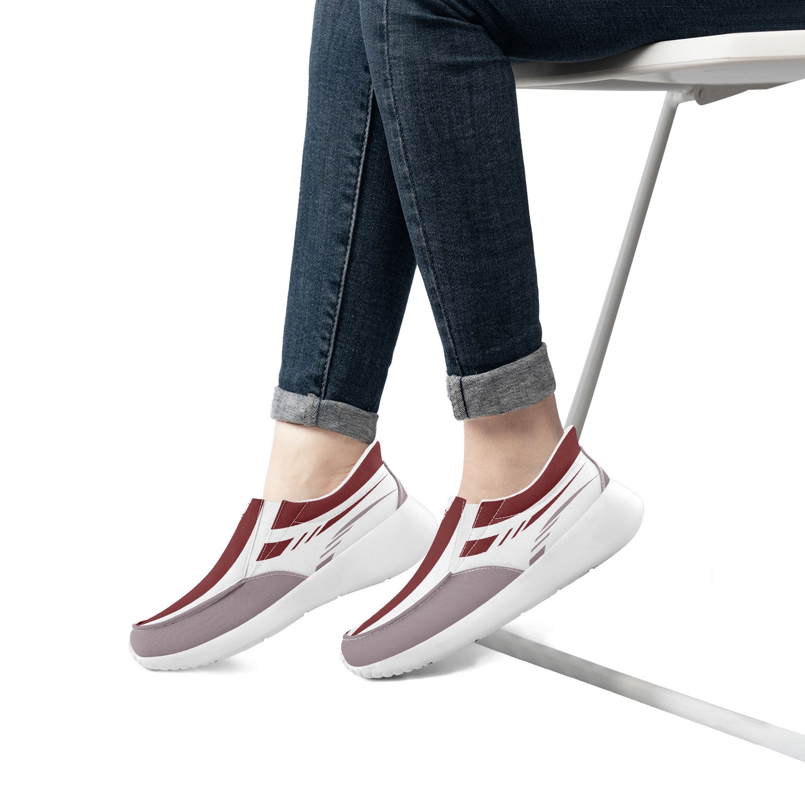 Custom Corporate Sneakers - Slip On Personalized Business Shoes for Men & Women - FN067 E023045 - Perfect for Office, Casual Wear & Corporate Gifts