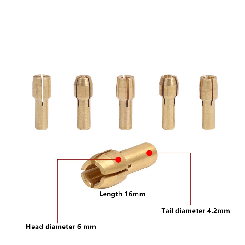 Miniature Electric Drill Set with Self-Tightening Brass Chuck - 10-Piece Precision Tool Kit for DIY, Jewelry Making & Small Craft Projects