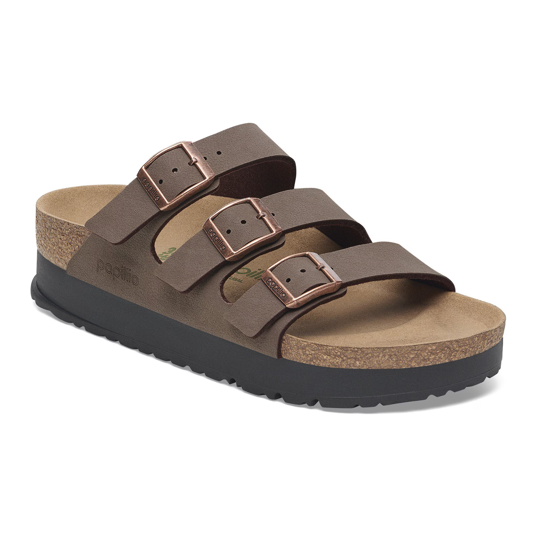 Birkenstock Florida Flex Platform Birkibuc Sandal - Comfortable Women's Adjustable Straps Sandals for Walking, Beach & Casual Wear