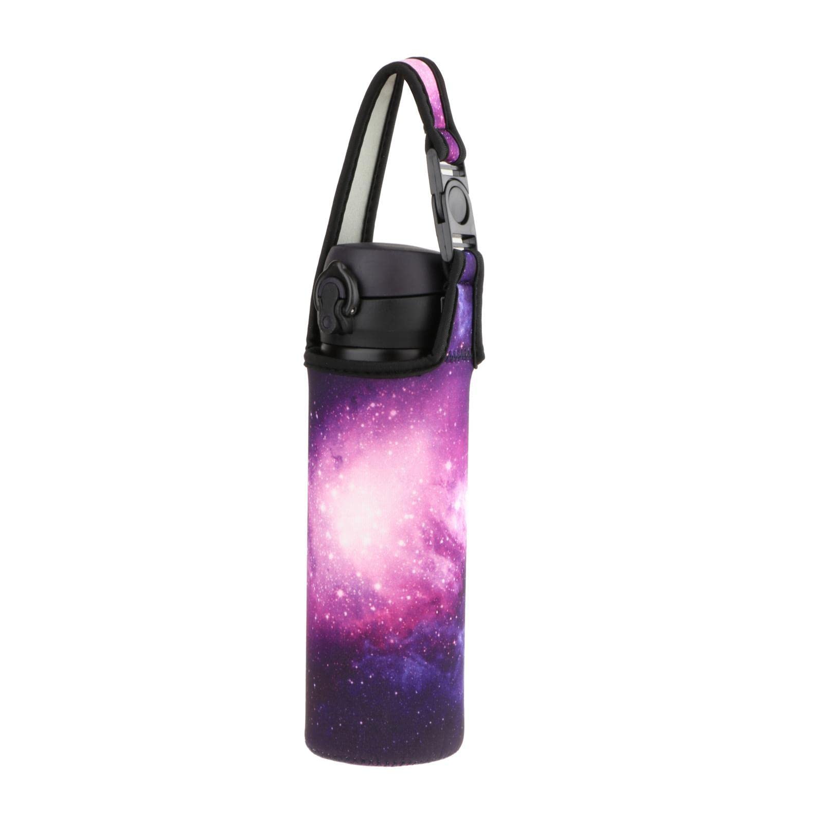 TTETTZ Insulated Neoprene Water Bottle Sleeve - Leakproof Dustproof Holder Bag for Hiking, Walking, Picnic & Outdoor Activities - Fits Most Standard Bottles (16oz-32oz)