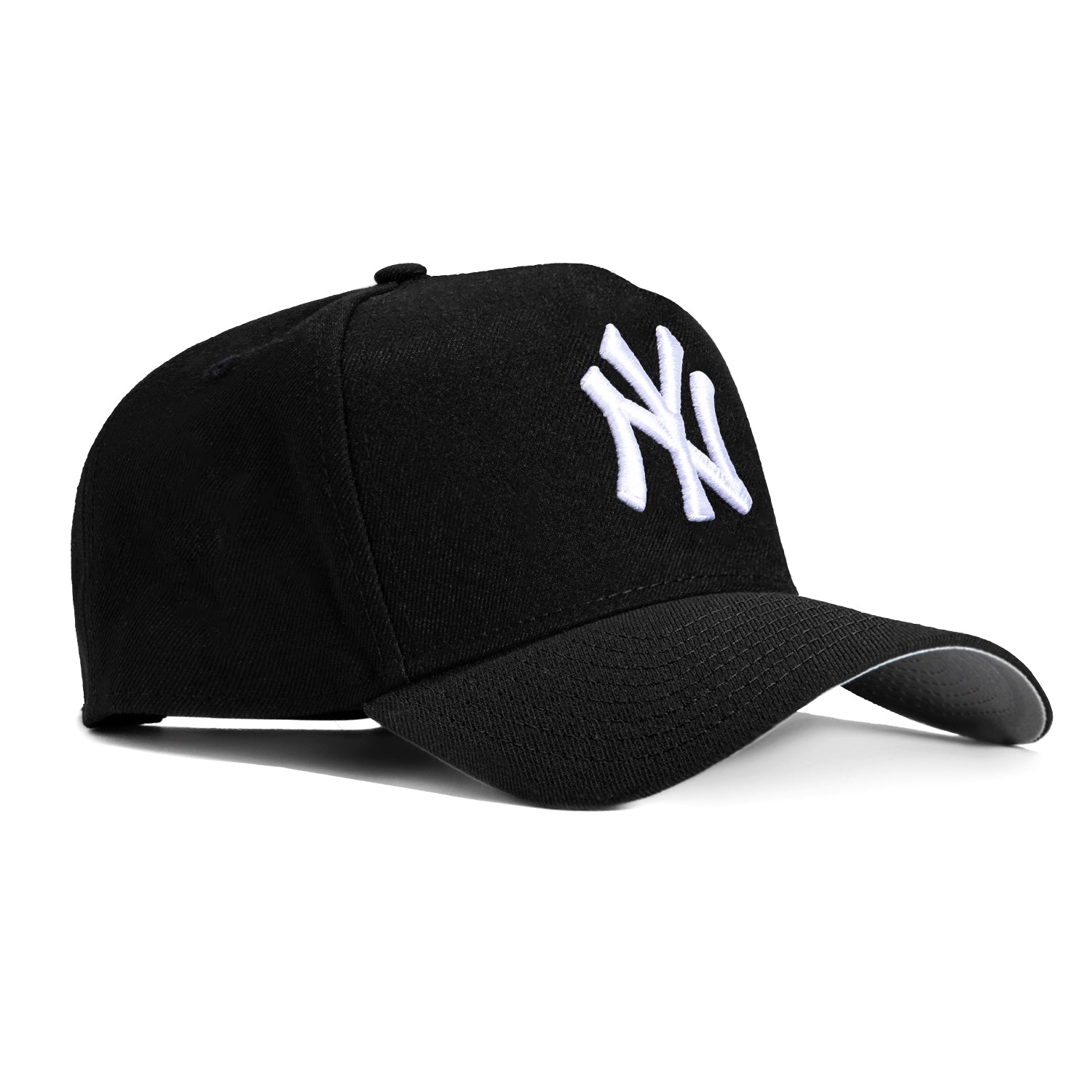 New Era 9Forty A-Frame New York Yankees Snapback Hat - Adjustable Baseball Cap for Men & Women (Black/White) | Perfect for Baseball Games, Streetwear Fashion & Gift Giving