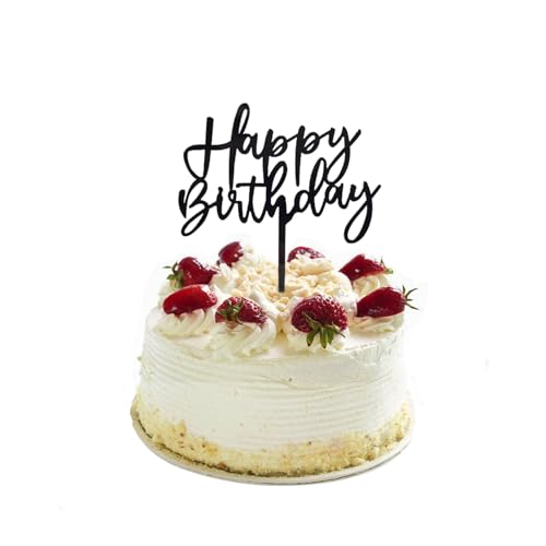 Black Cake Topper 15