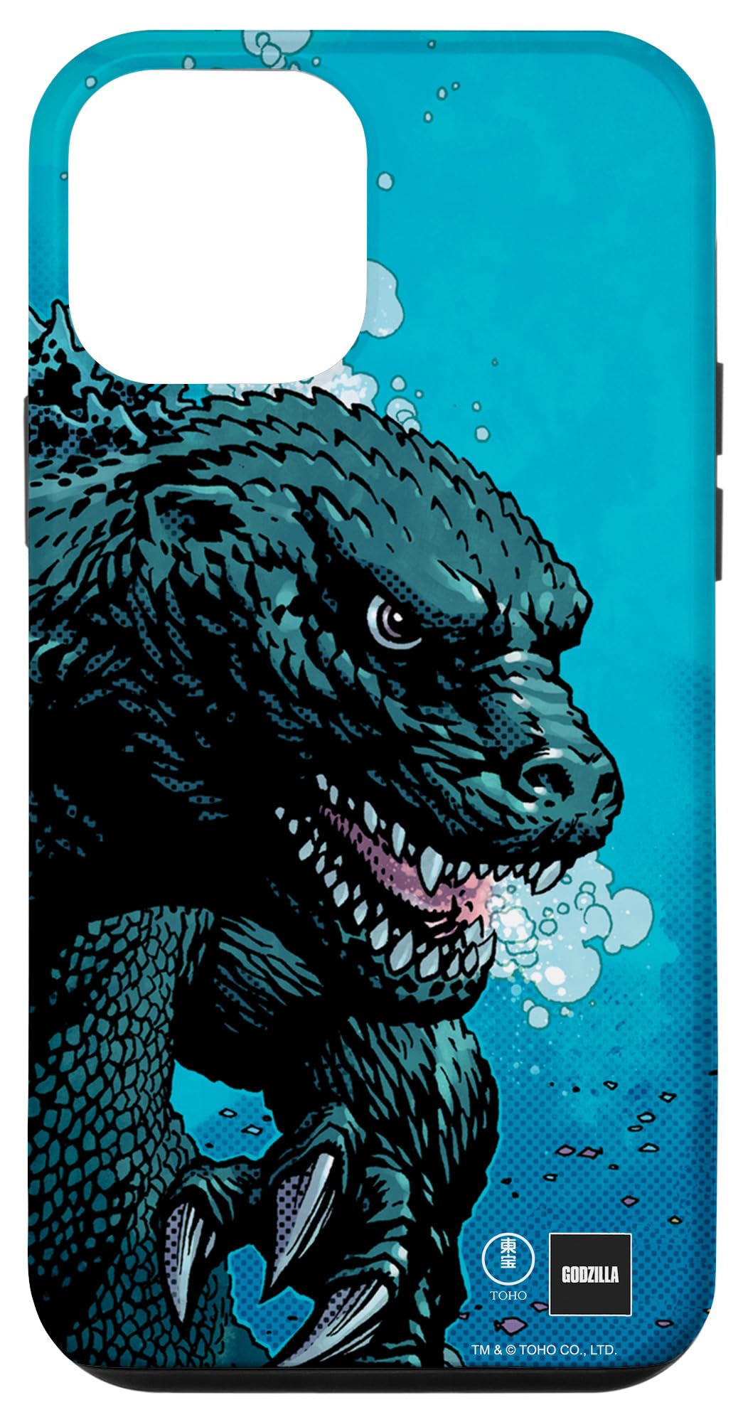 iPhone 12 Mini Godzilla Comic Art 'Reef' Case - Durable Protective Cover with Unique Design - Perfect for Fans, Everyday Use & Gift Giving