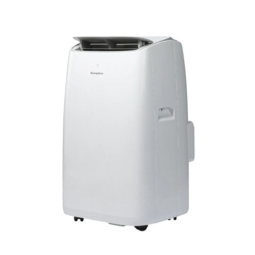 EuropAce EPAC13T3E 13000 BTU Dual Hose Portable Air Conditioner - Powerful Cooling for Large Rooms, Bedrooms, Offices & Garages