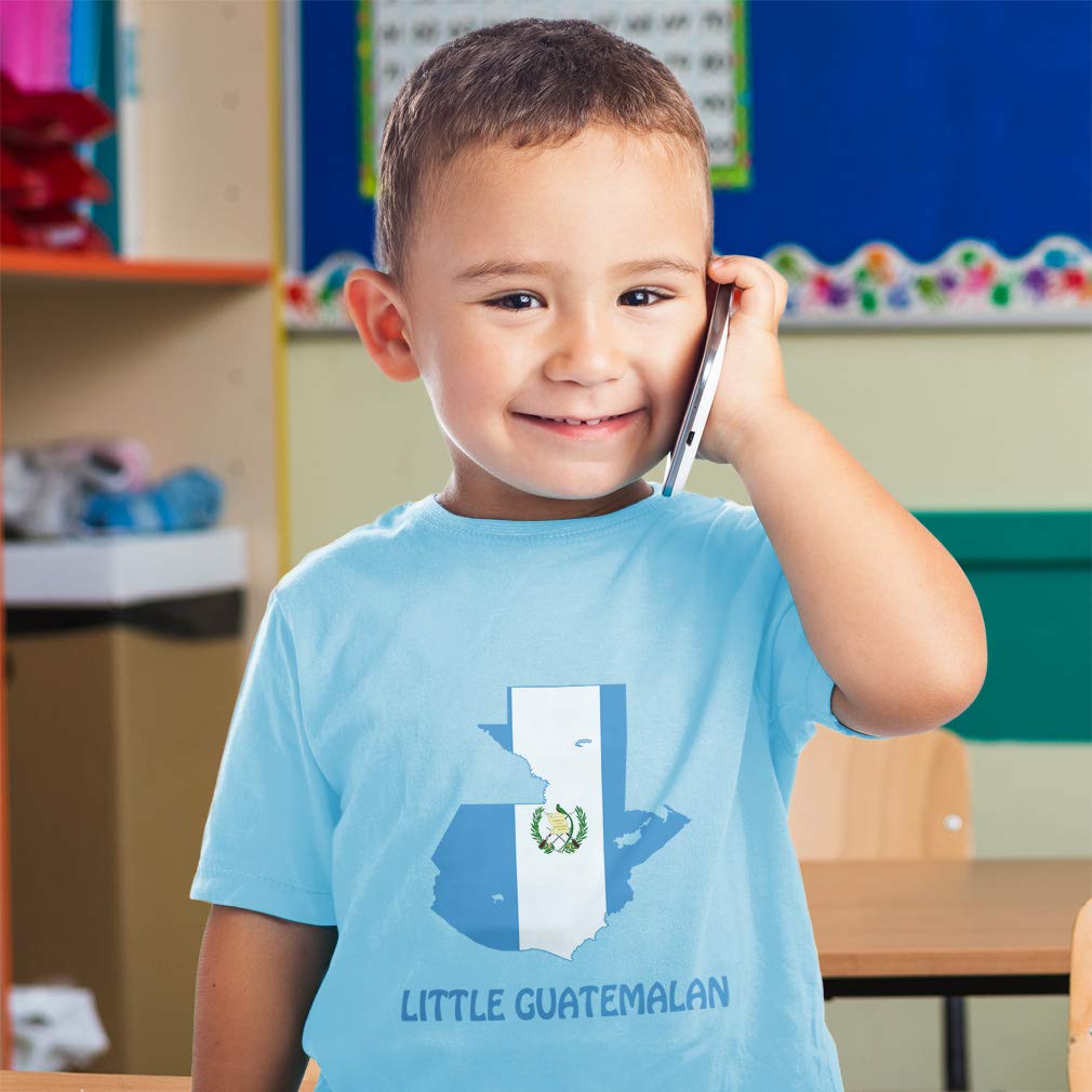 Guatemala Flag Toddler T-Shirt for Boys & Girls - 100% Soft Cotton Baby Shirt with Guatemalan Pride | Independence Day Gift, Cultural Events & School Activities | Comfortable Kids Casual Outfit | Perfect for National Holidays, Playdates, Everyday Wear & Family Gatherings