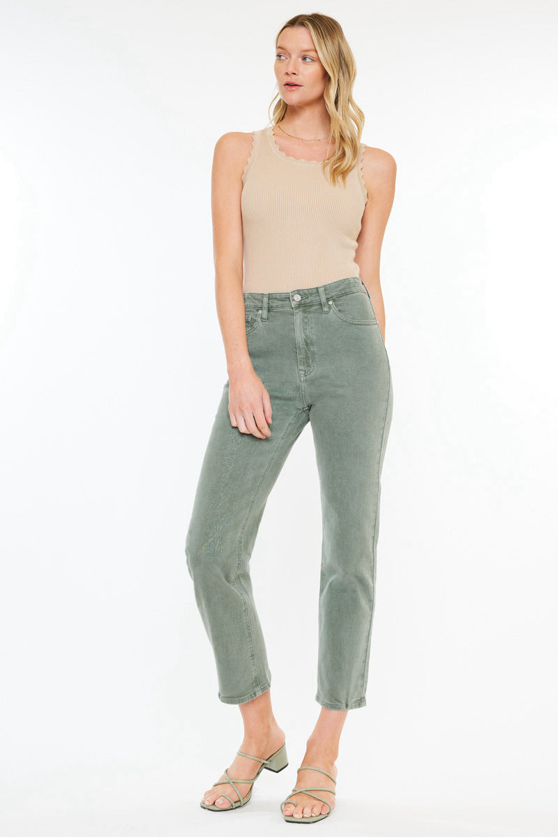 Zandria Women's Ultra High Rise 90s Straight Leg Jeans - Vintage Denim Pants for Casual Wear & Everyday Outfits