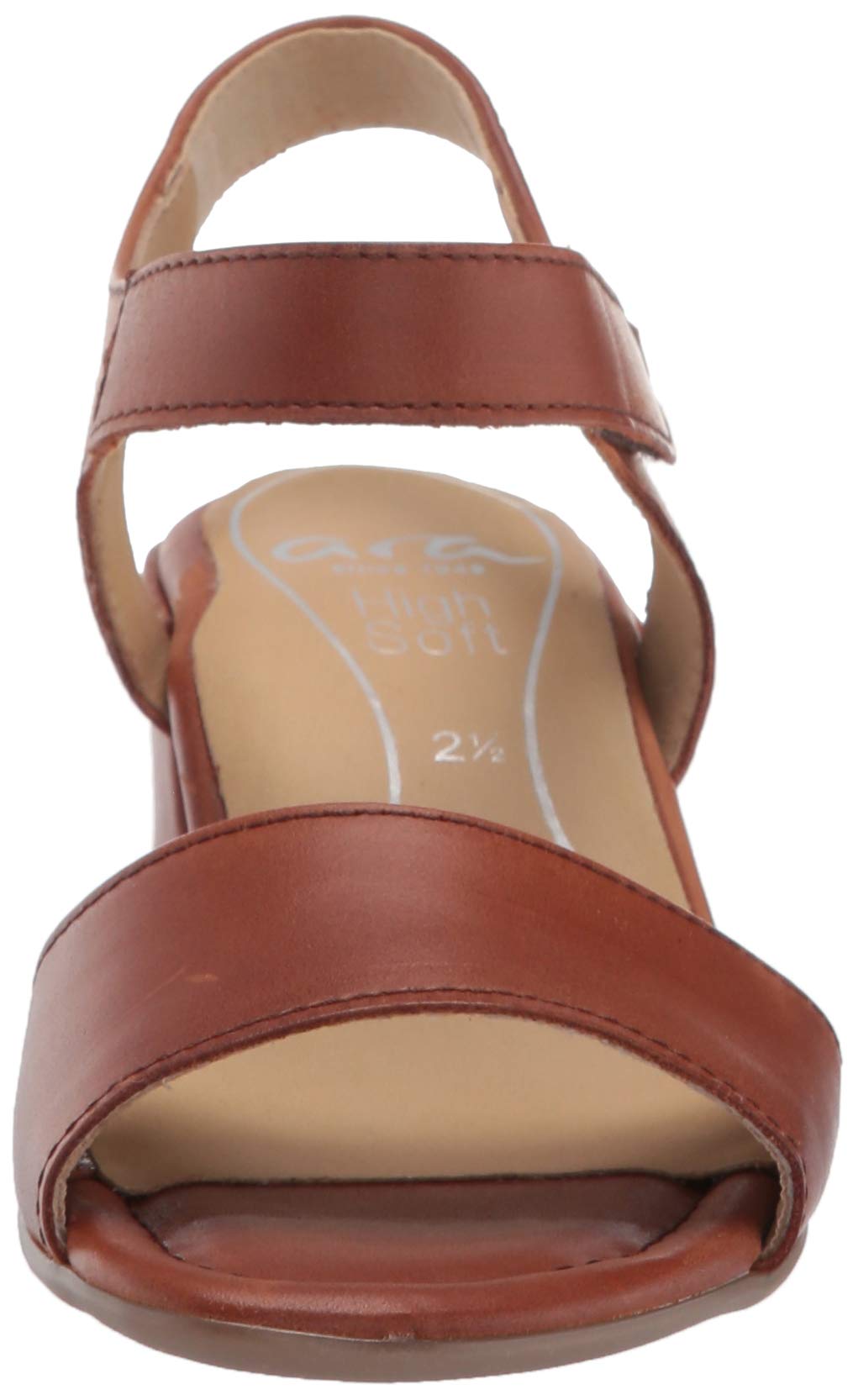 ARA Women's Gaia Sandal - Comfortable Leather Strappy Sandals for Women | Summer Beach Walking Shoes | Casual Outdoor Slip-On Sandals with Cushioned Footbed | Perfect for Vacation, Travel & Daily Wear