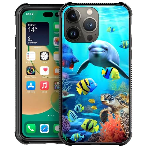 Ocean Dolphin Sea Fish Coral