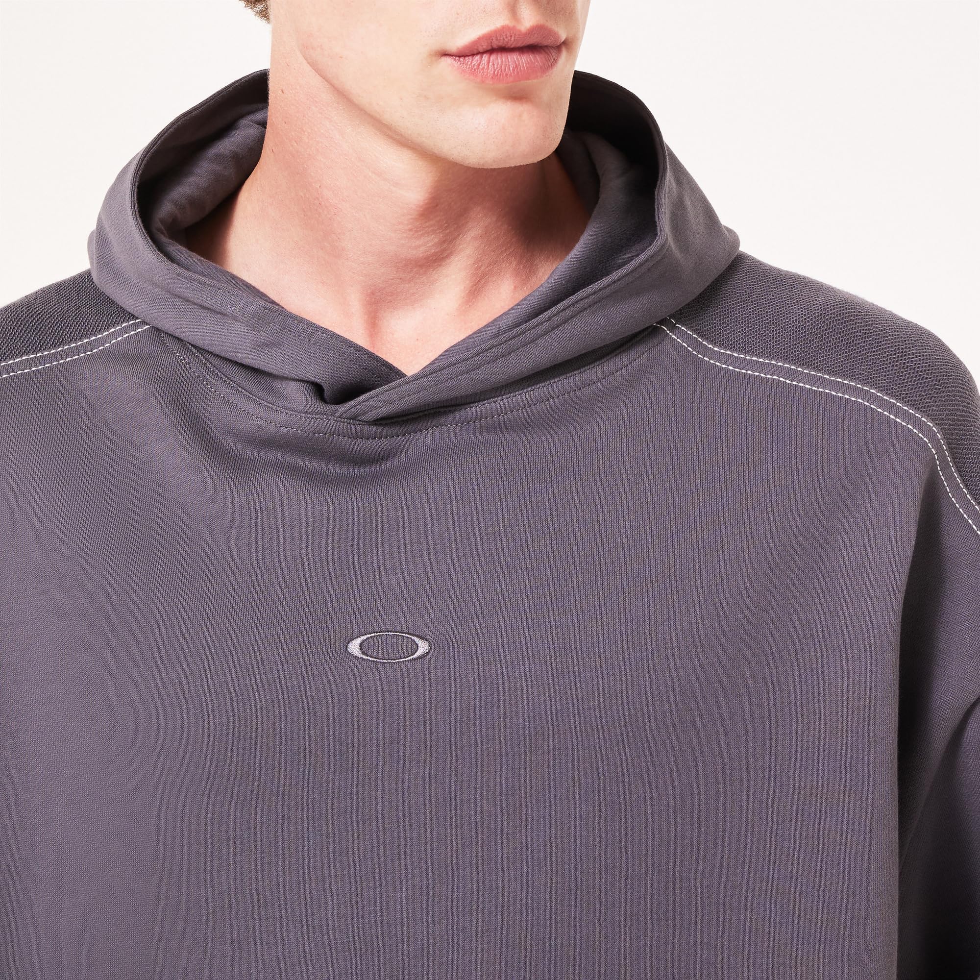 Oakley Men's Dual French Terry Hoodie - Lightweight, Breathable & Comfortable Pullover for Gym, Running & Casual Wear