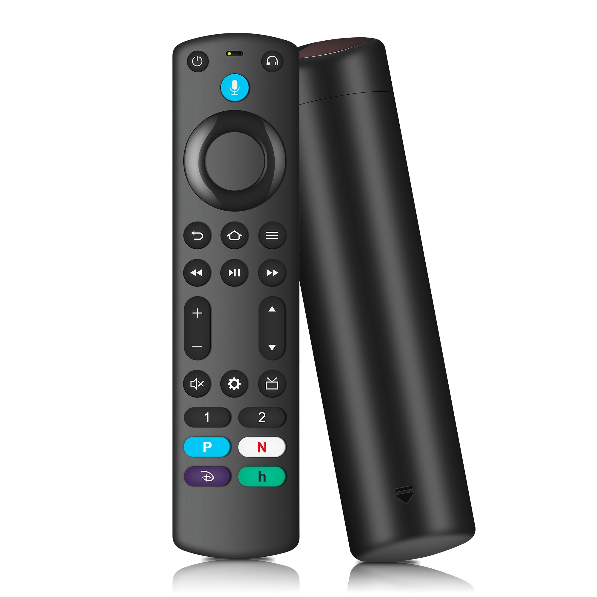 Replacement Voice Remote Control Compatible with Fire TV Stick 4K/Lite, Fire TV Cube & Insignia/Pioneer AMZ Smart TVs - Hands-Free Alexa Control for Streaming & Smart Home Devices
