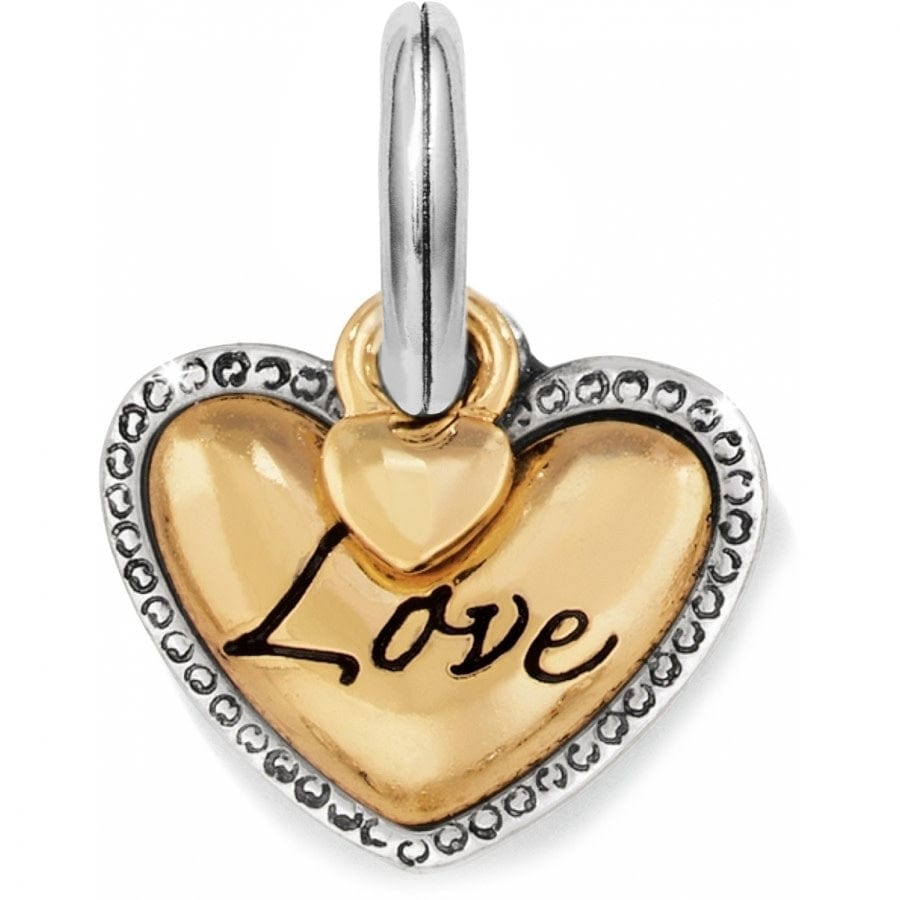 Big Love Charm Necklace - Romantic Heart Pendant for Women - Perfect Gift for Valentine's Day, Anniversary & Couples Jewelry - Ideal for Date Night, Wedding & Special Occasions