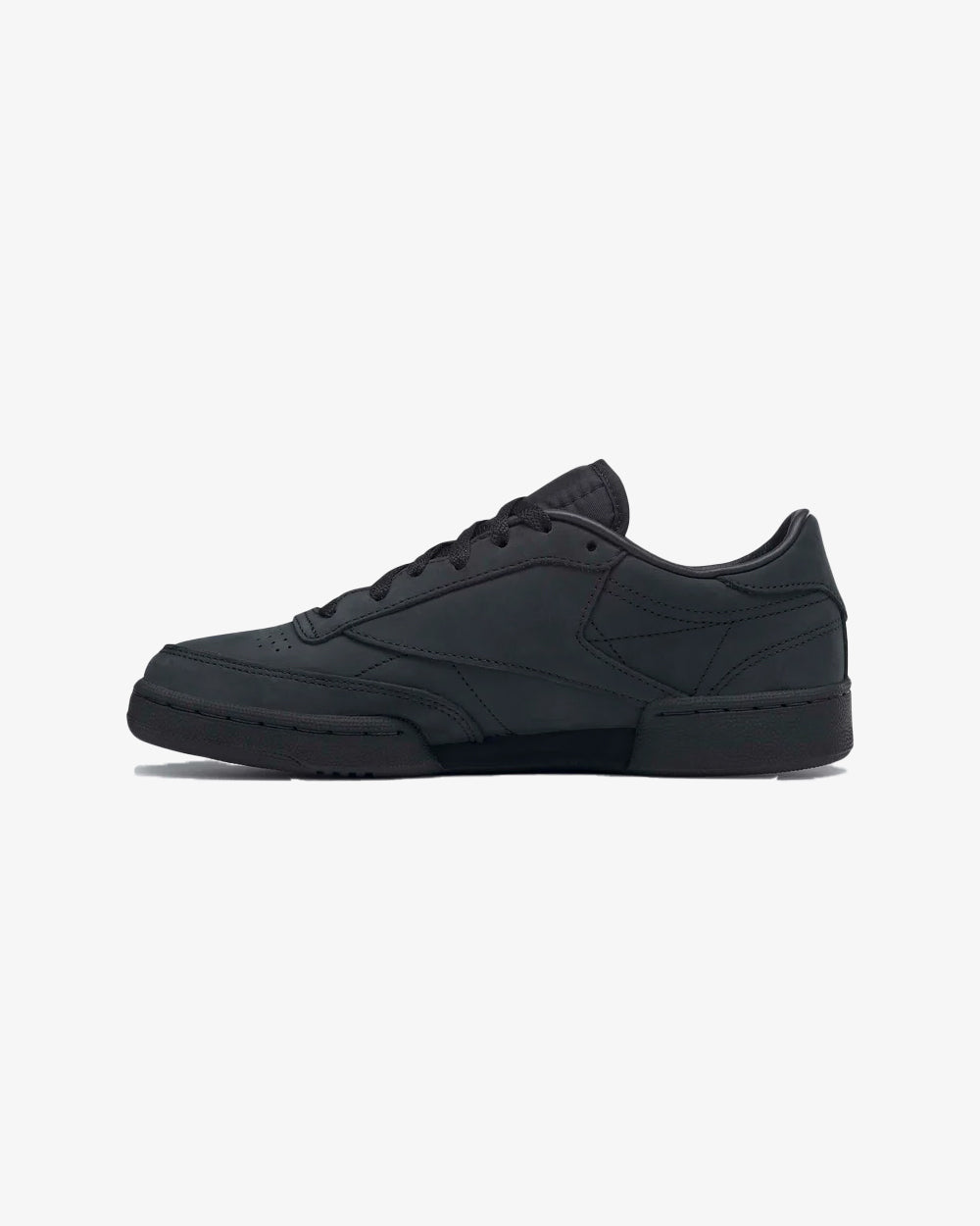 Reebok x JJJJound Club C 85 Black Sneakers - Men's & Women's Casual Shoes for Running, Walking & Streetwear Fashion