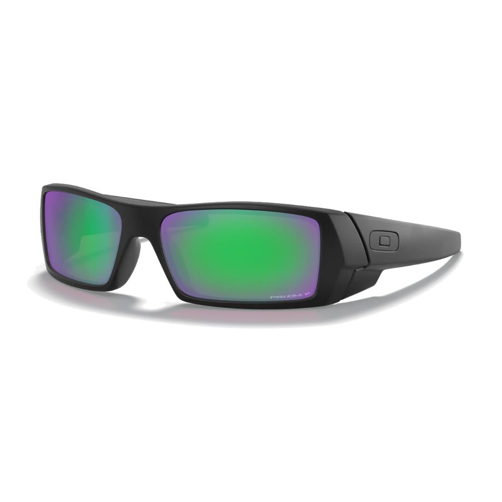 Oakley Men's OO9014 Gascan Rectangular Sunglasses - Polarized UV Protection Sport & Driving Shades for Outdoor Activities