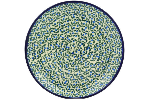 10-Piece Blueberry Vine Dinner Plate Set - Elegant Porcelain Plates for Dining, Entertaining & Home Decor - Perfect for Restaurants, Weddings & Everyday Use