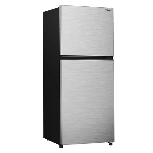 Hitachi HRTN6379S XSG/BBKSG 344L 2 Door Refrigerator - Energy Efficient Large Capacity Fridge for Home, Kitchen, Office & Restaurant Use