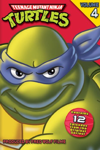 Teenage Mutant Ninja Turtles Original Series Volume 4 DVD | TMNT Classic Cartoon Collection | Perfect for Kids' Birthday Gifts & 90s Nostalgia Fans