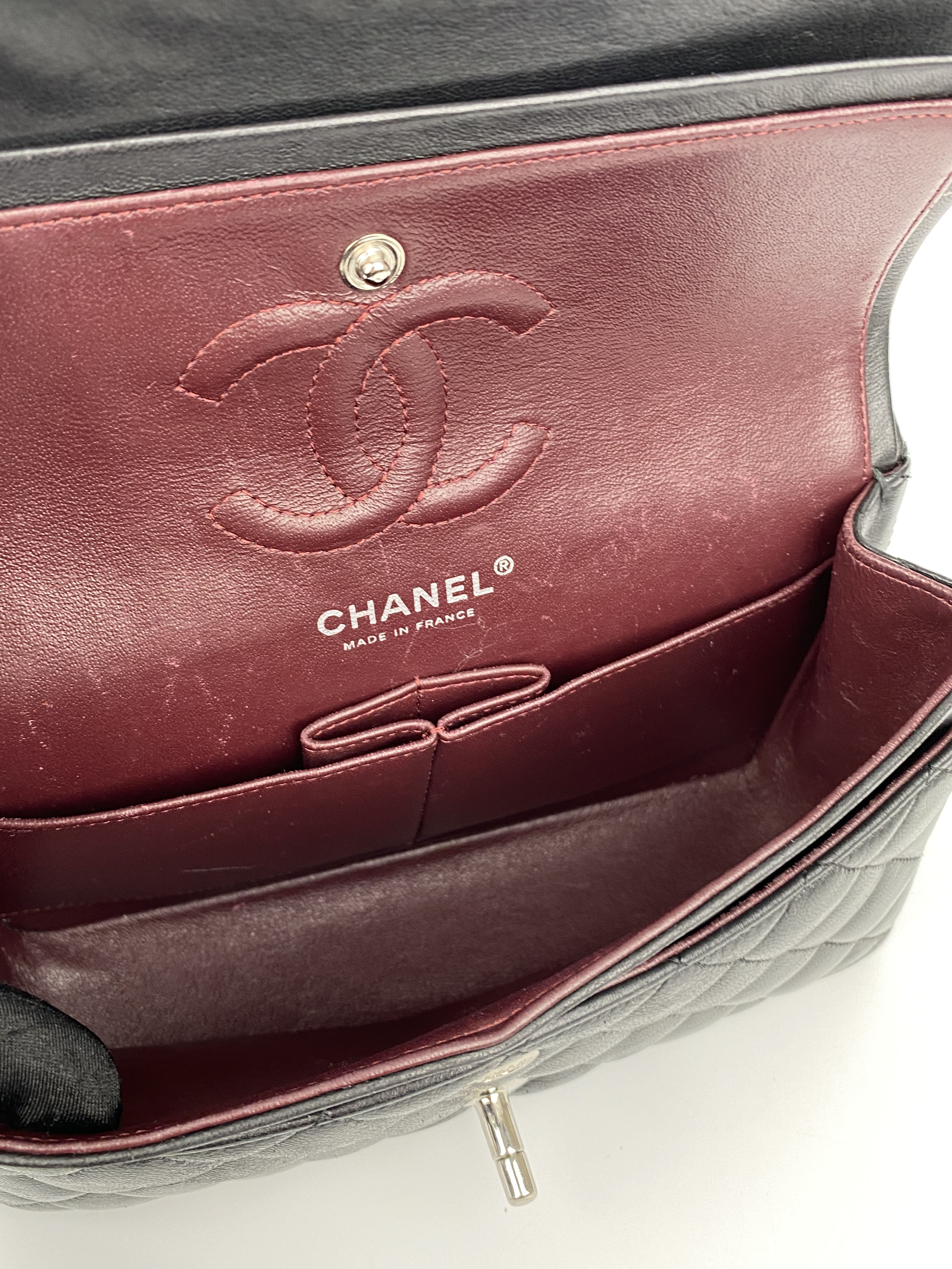 Chanel Small Black Lambskin Classic Flap Bag - Luxury Designer Handbag for Women | Perfect for Evening Events, Date Nights & Special Occasions
