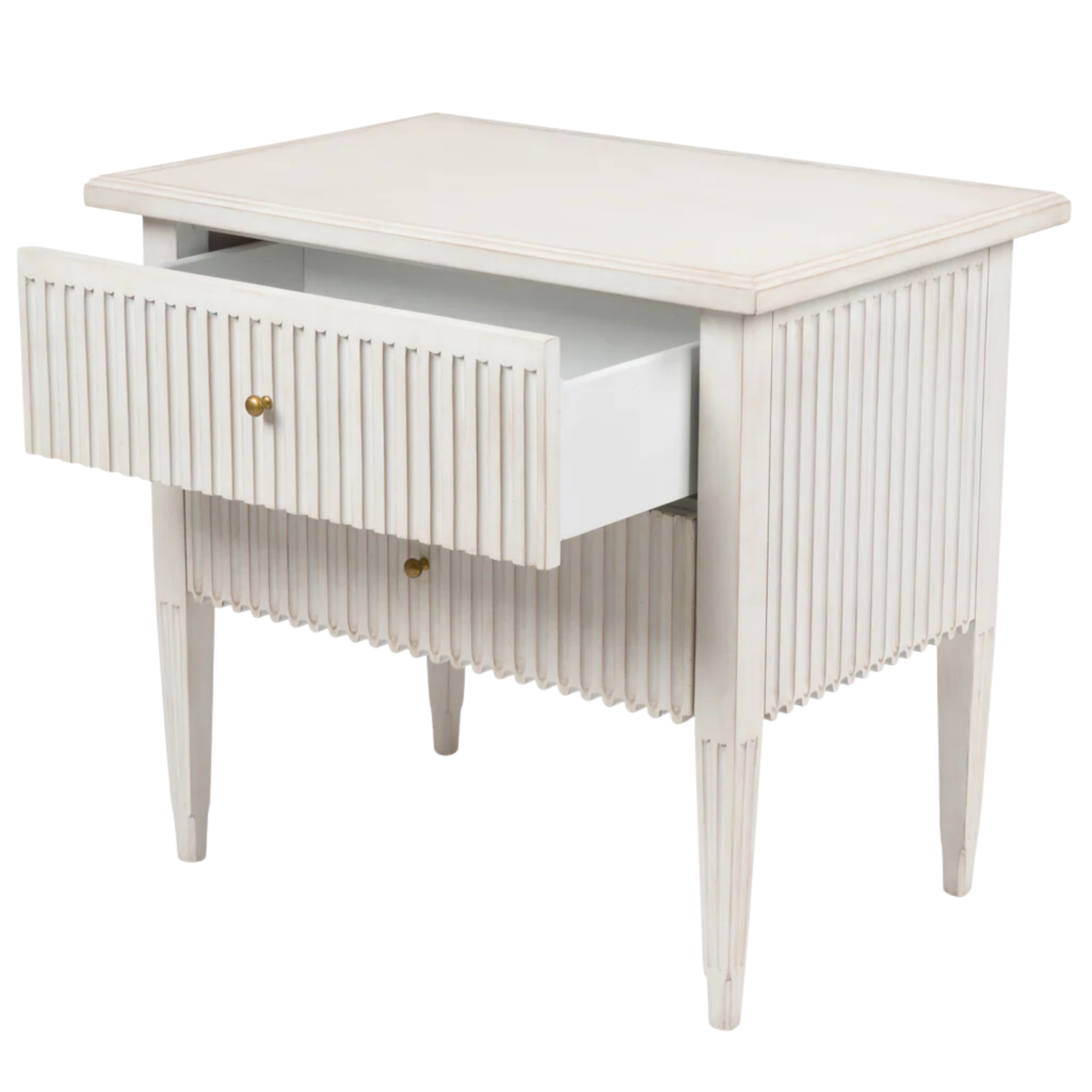 Aldo Two Drawer Wooden Chest - Compact Storage Solution for Bedroom, Living Room or Office | Space-Saving Organizer for Clothes, Books & Home Essentials