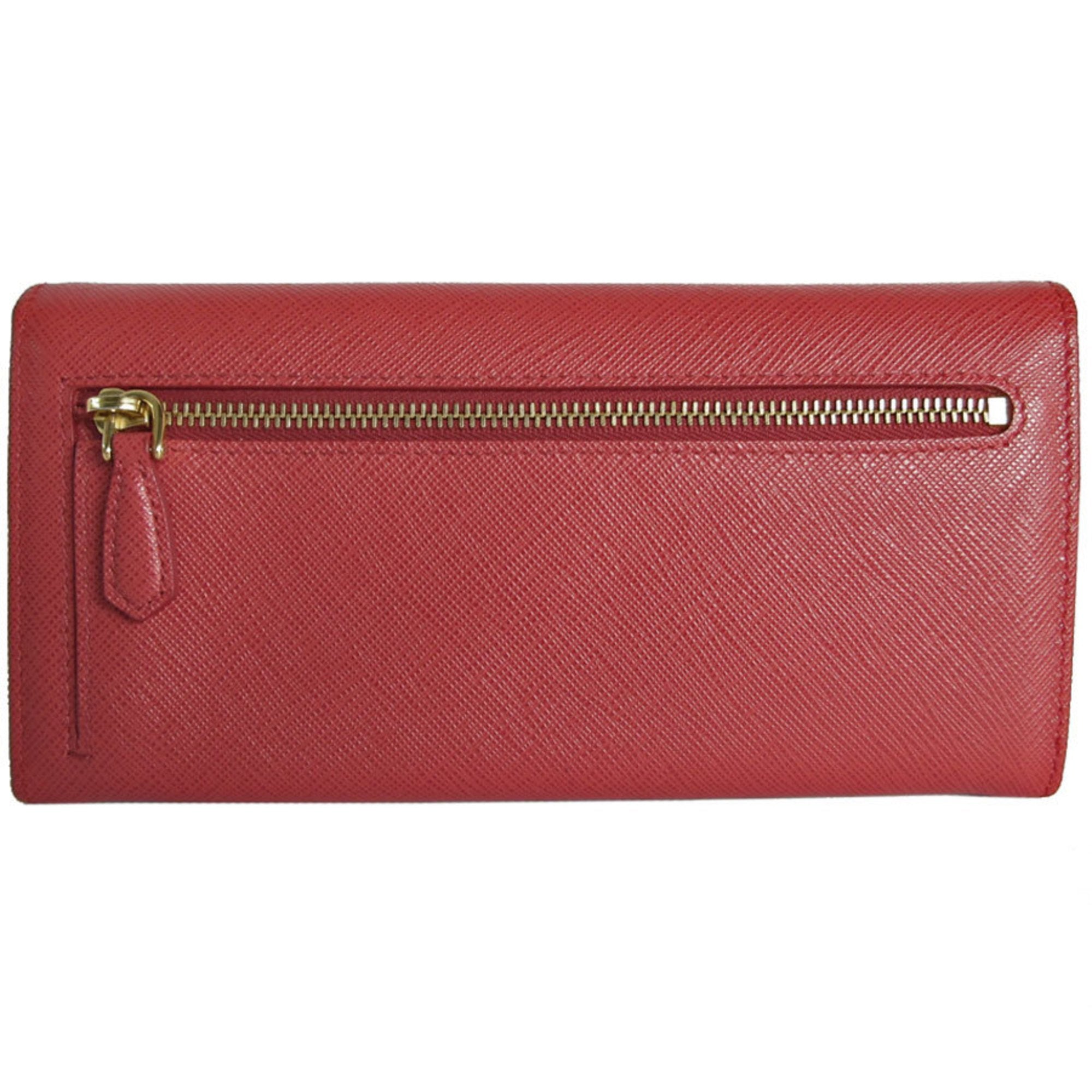 Affiano Genuine Leather Wallet for Men - Red (Model 1ML506) - Slim RFID Blocking Bifold Wallet with Card Slots & ID Window - Perfect for Everyday Use, Travel & Gifting