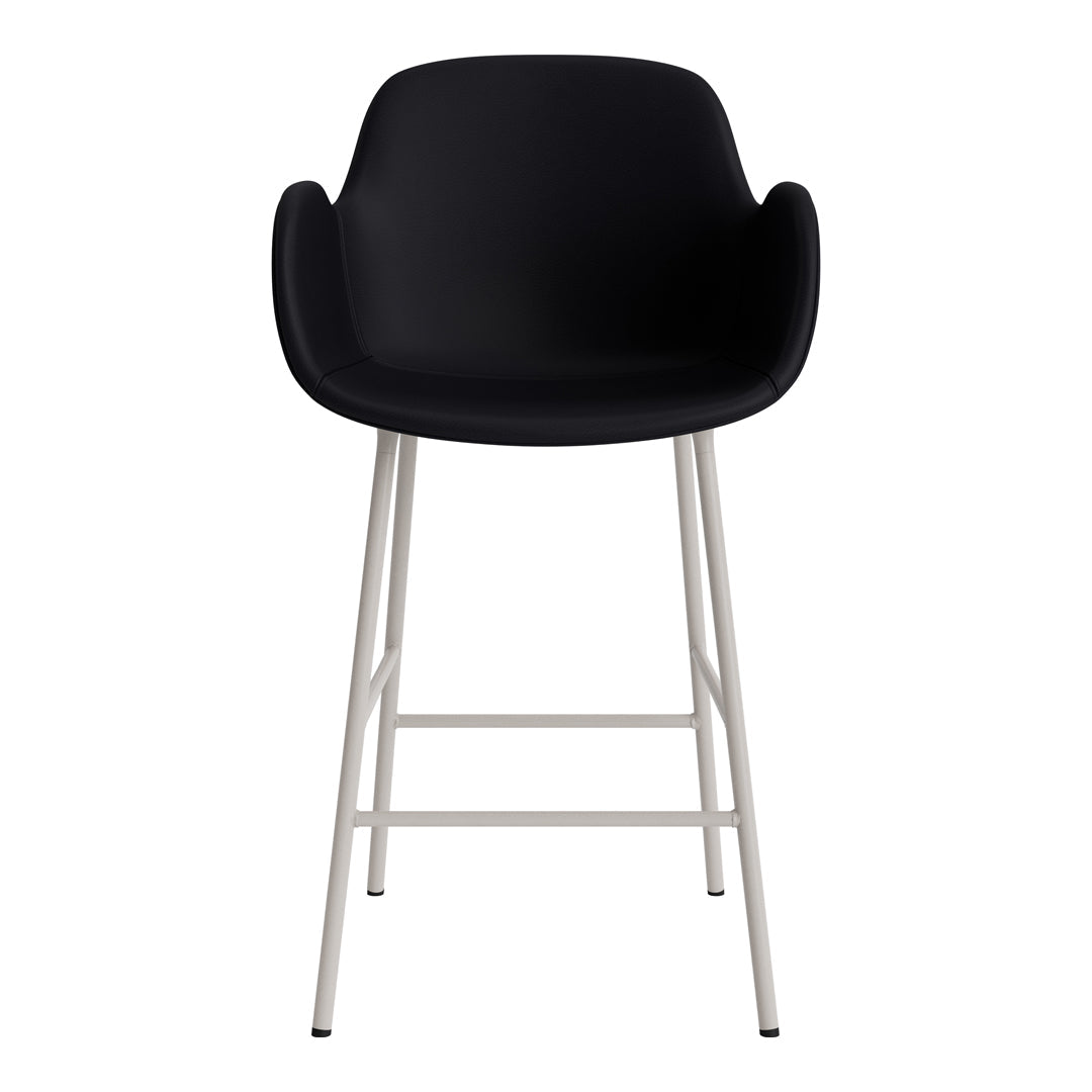 Stylish Fully Upholstered Form Counter Armchair - Perfect for Kitchen Islands, Breakfast Bars & Home Dining Areas