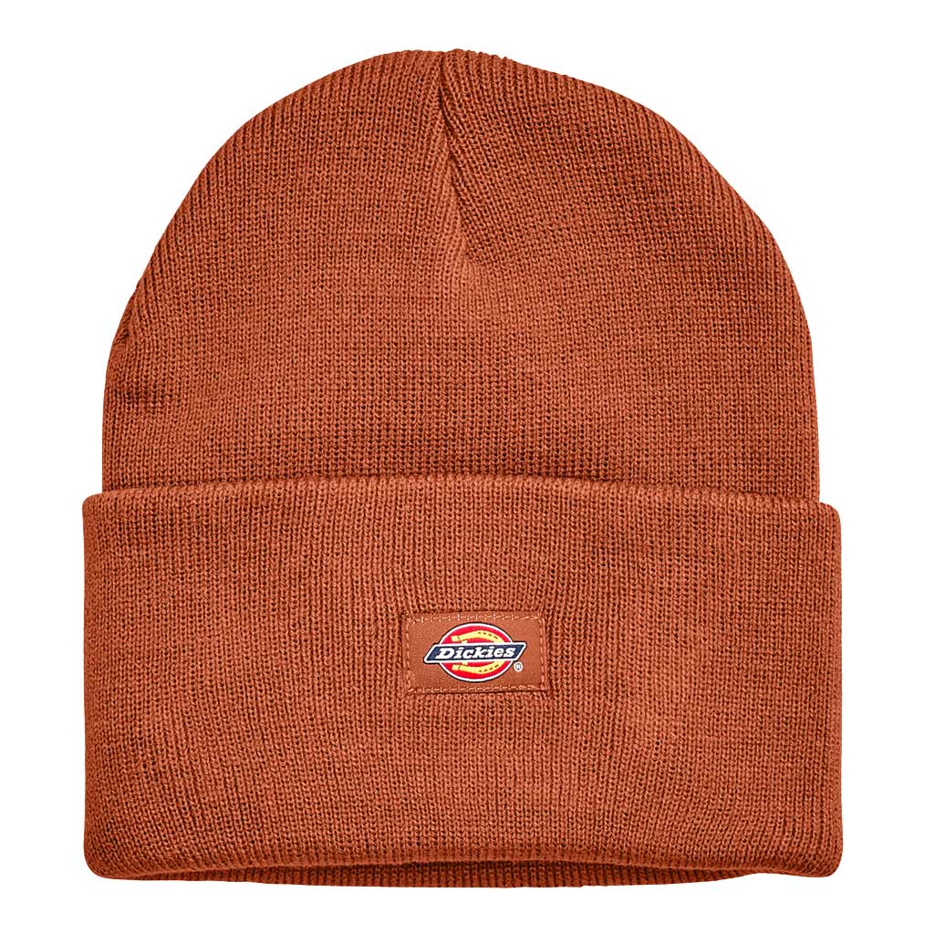 Dickies Acrylic Cuffed Beanie Hat for Men & Women - Warm Winter Skull Cap with Gingerbread Print - Perfect for Outdoor Activities, Skiing, Snowboarding and Casual Wear
