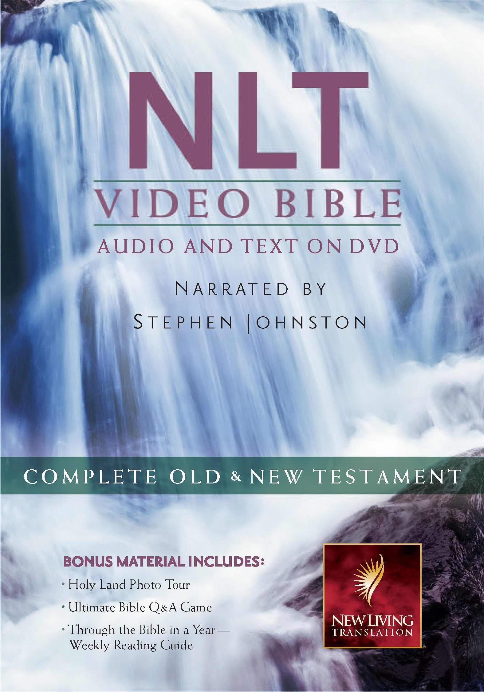 Video Bible NLT - New Living Translation Video Bible for Kids, Teens & Adults - Perfect for Home, Church & Bible Study Groups