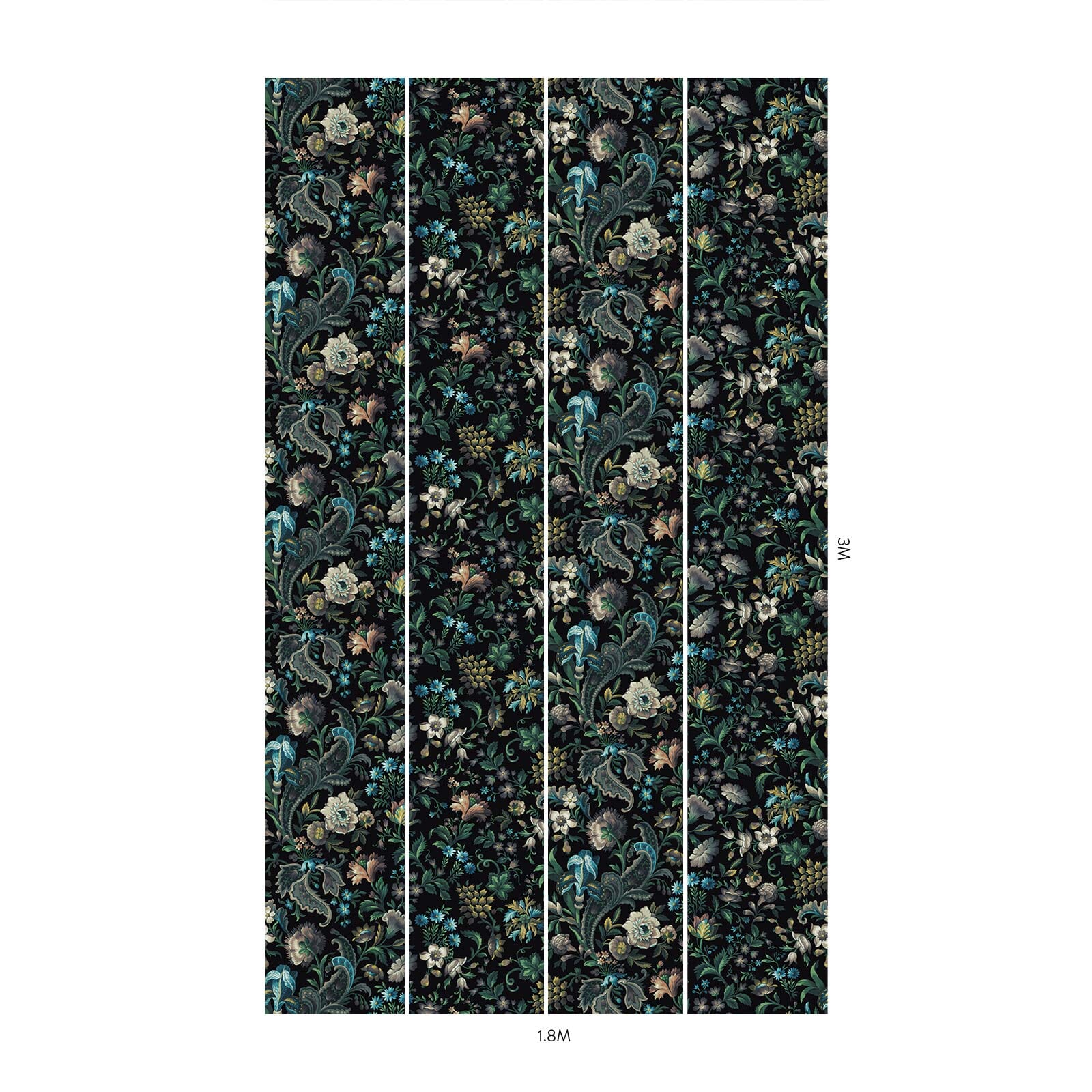 FLORIKA Premium Onyx Wallpaper - Self-Adhesive Peel & Stick Wallpaper for Bedroom, Living Room, and Bathroom Decor