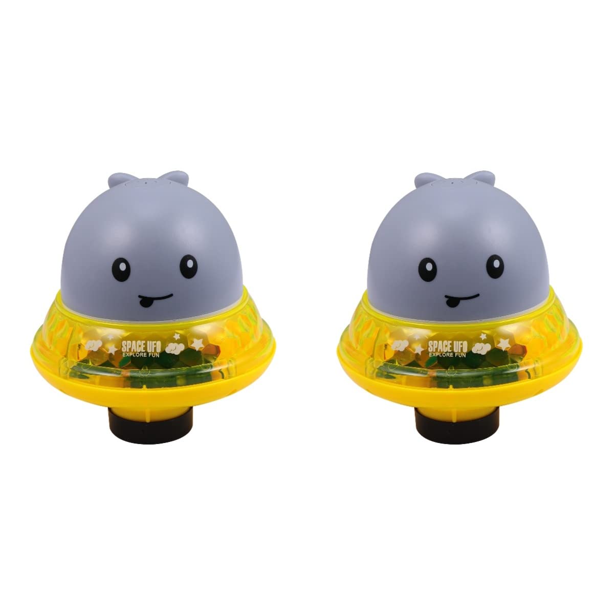 **Whale Water Spray Bath Toys for Babies - Set of 2, Light Up & Squirt Fun, Safe Bathtub Toys for Toddlers | Perfect for Sensory Play & Bath Time Entertainment**