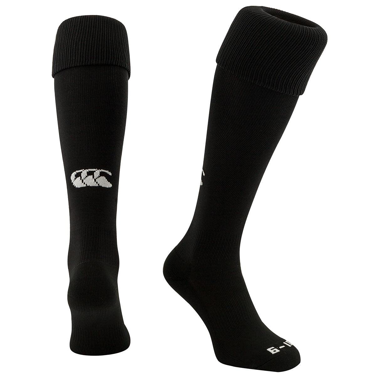 Canterbury Men's Rugby Socks - Breathable Performance Sports Socks for Rugby Players (Medium, Red) - Perfect for Training, Matches & Active Wear