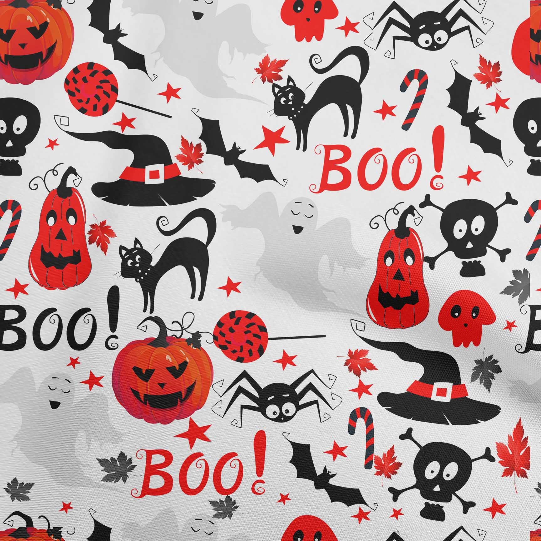 Velvet Red Halloween Fabric by The Yard - 58 Inch Wide Printed Sewing Material for DIY Costumes, Dresses & Home Decor | Perfect for Halloween Crafts, Cosplay & Seasonal Decorations