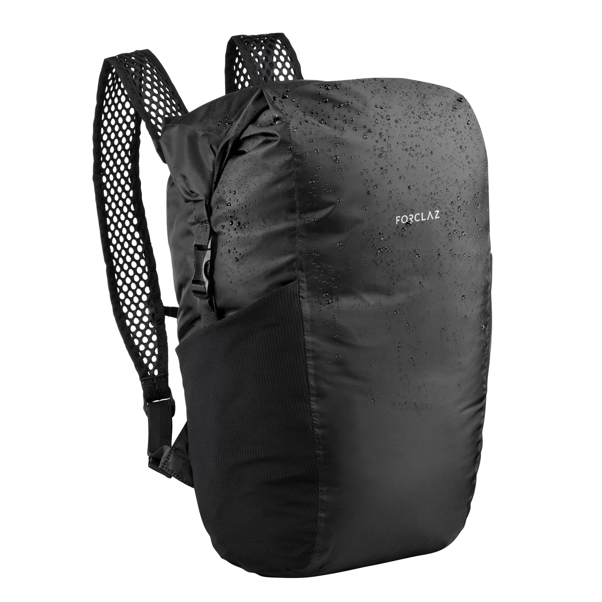 Forclaz Travel 100 Compact Waterproof 20L Hiking Backpack - Lightweight Daypack for Outdoor Adventures, Camping & Travel