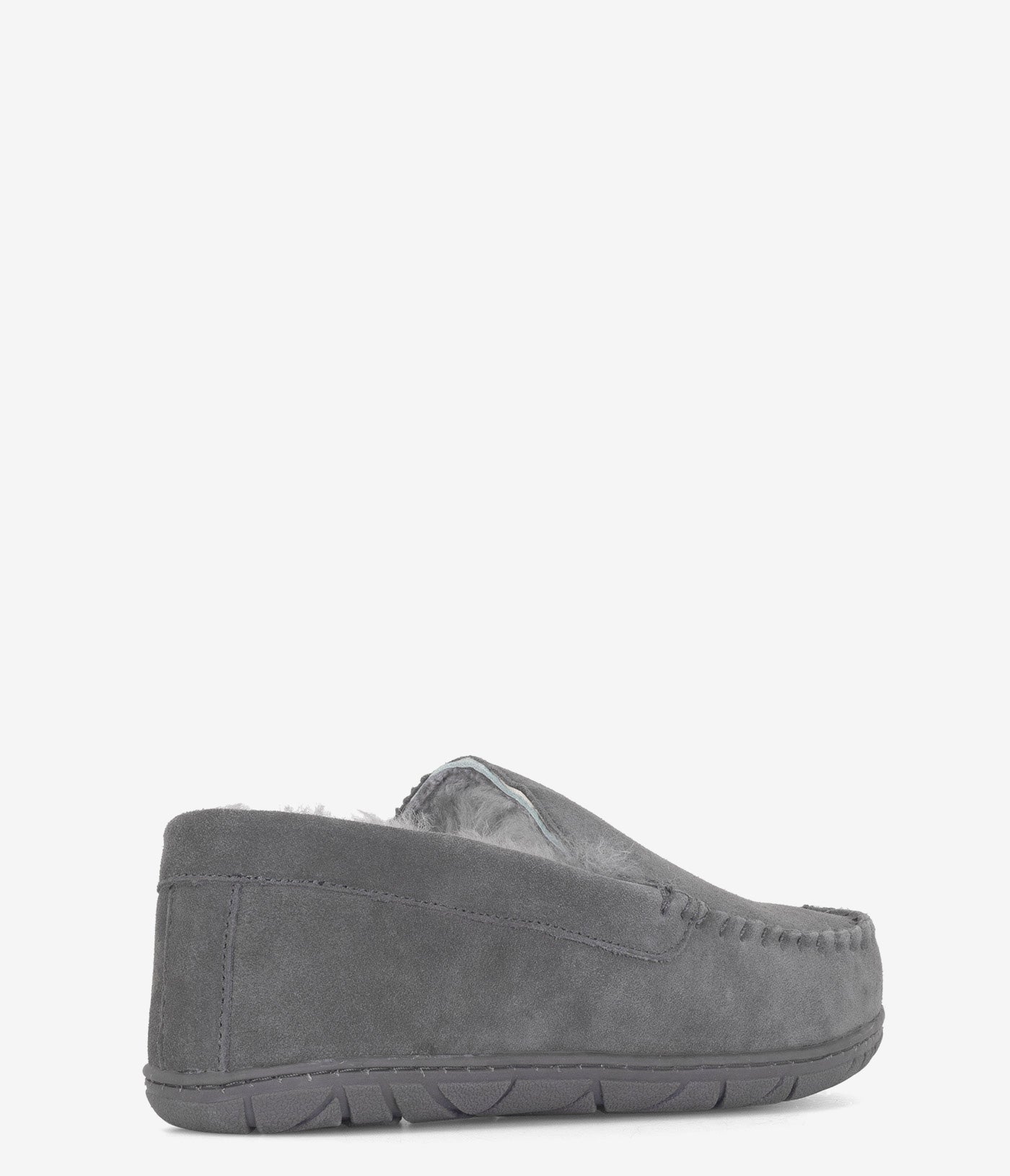 Burleigh Moccasin Sheepskin Slippers for Men - Cozy Winter Indoor/Outdoor House Shoes with Soft Wool Lining - Perfect for Home, Lounge & Backyard Comfort