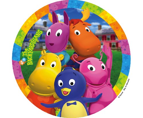 Backyardigans Edible Cupcake Toppers - Fun Birthday Party Decorations for Kids | Perfect for Cakes, Cupcakes & Desserts