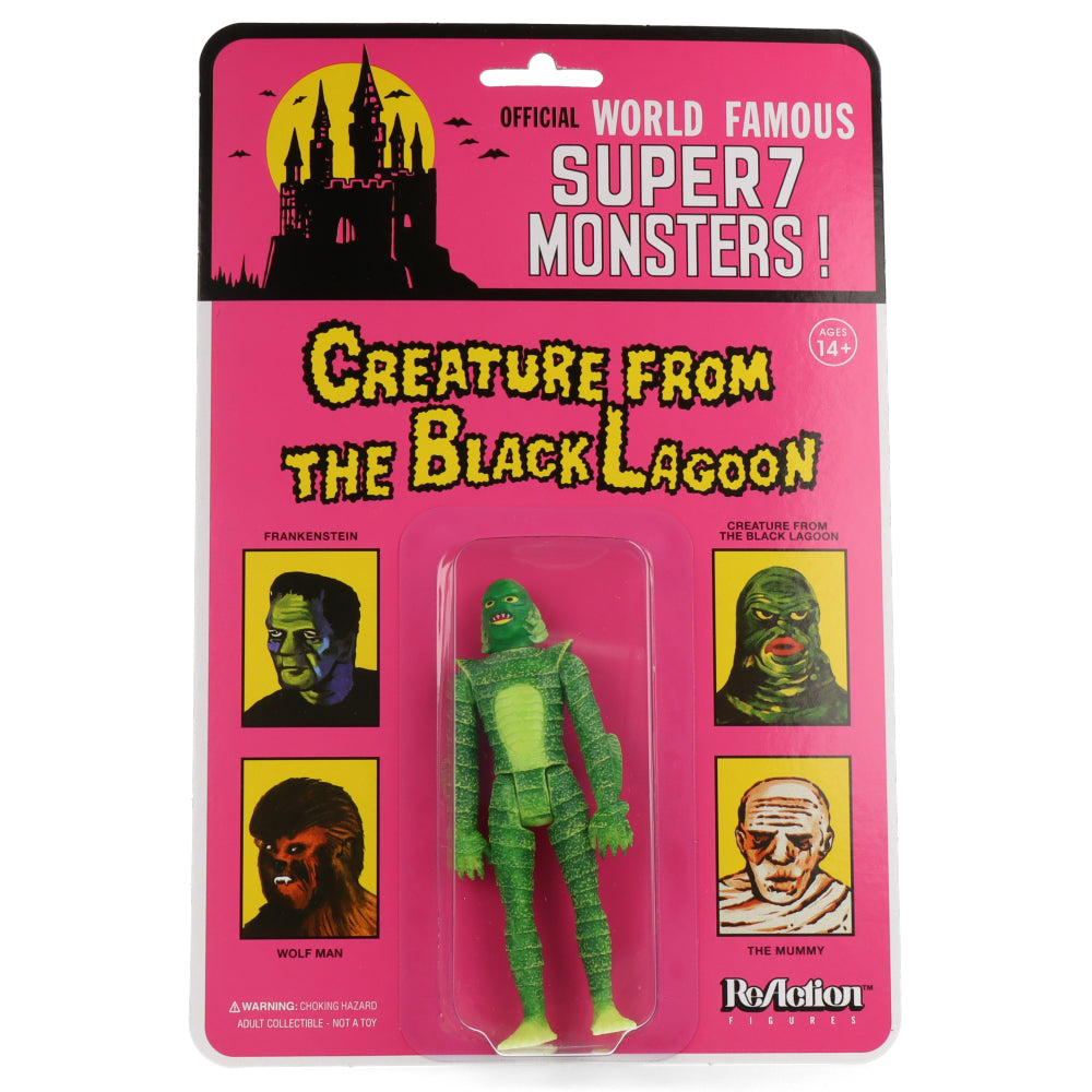 Creature from the Black Lagoon Super 7 Monsters ReAction Figure - Classic Horror Movie Collectible for Display & Home Decor