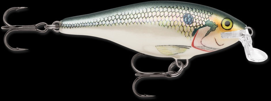 Rapala Shallow Shad Rap Fishing Lures - Topwater Crankbait for Bass, Walleye & Pike - Perfect for Freshwater Lakes & Rivers