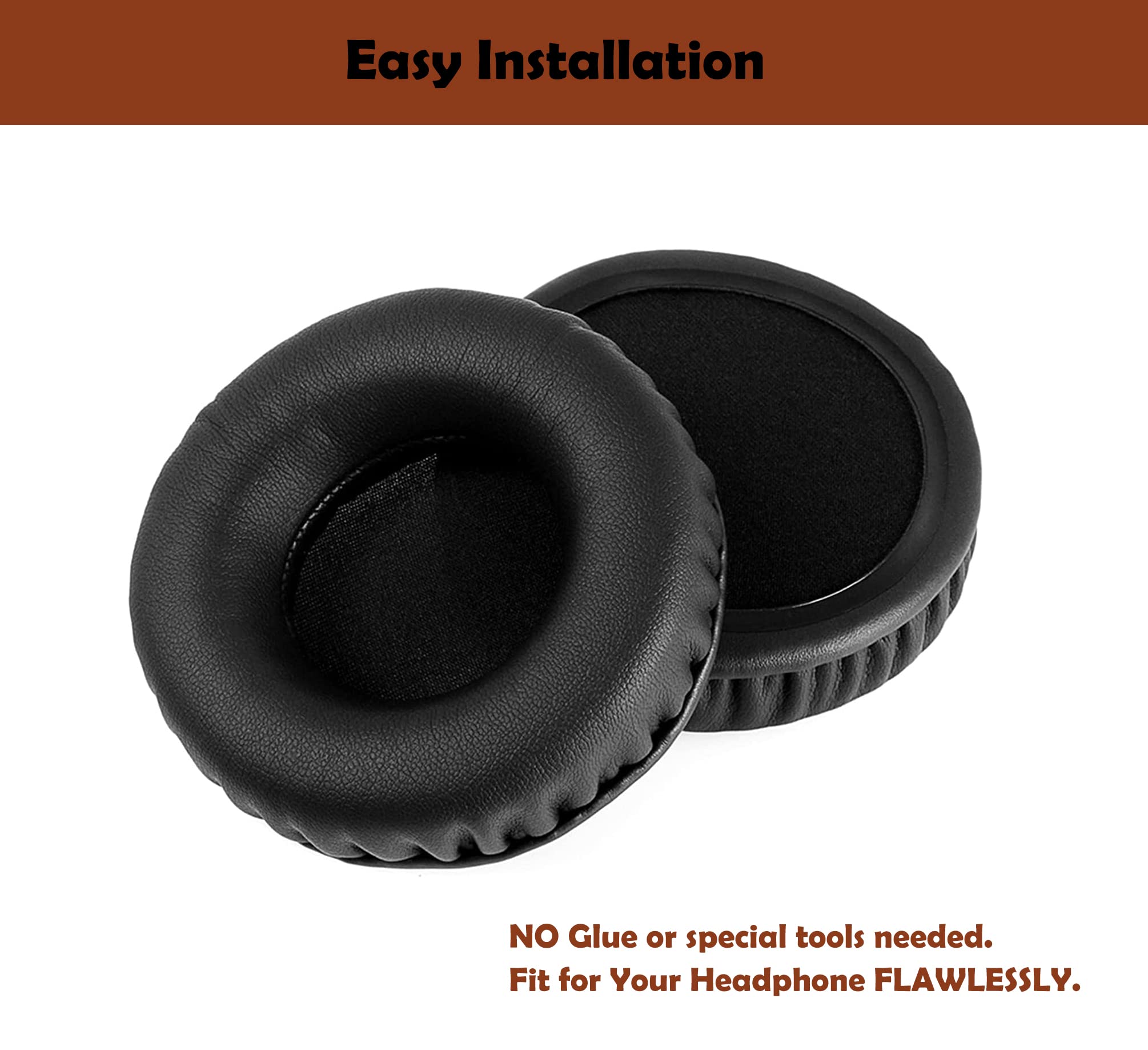 Premium Replacement Ear Pads for AKG K-301/K301 Headphones - Soft Memory Foam Cushions, Noise Isolation, Enhanced Comfort - Perfect for Gaming, Music, Office & Studio Use